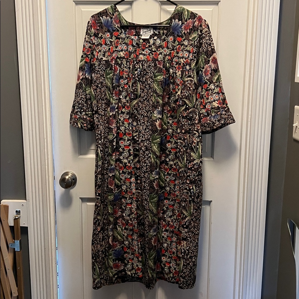 Floral Saybury Midi Dress L